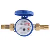 Cold Water Meter Dial Display Connecting Nut BSP 1/2 Supports Horizontal Installation For Garden Farm Lawn