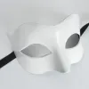 Mannen maskerade masker fancy jurk venetiaanse maskers maskerade maskers plastic half gezicht masker e0523