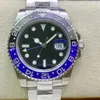 Luxury Mens Watch Men Designer Watches Wysokiej jakości górna ramka ceramiczna 904L Stal nierdzewna 40 mm Automatyczny ruch mechaniczny Wodoodporne zegarki luksusowe z pudełkiem