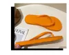 Kapdy 2023 Moda damska Flip-Flops Beach Flat Sandals Non Slip Colid Color Sandals