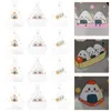 Dinnerware Sets 50 Pcs Triangle Onigiri Packaging Bags Packing Sushi Wrapping Paper Rice Balls Japanese Wrapper Cartoon Disposable