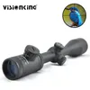 Visionking 3-9x44 Rifle Scopes Red Dot Sight Optical Scope Rouge Vert Illuminé Chasse Riflescopes Airsoft Sight Telescopic Sight Accessoires Tactiques
