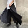 Męskie spodnie męskie wiosenne nogi i jesień japońsko prosta moda samuraja super luźna duża rozmiar
