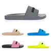 2023 piscina slide sandália masculina flechas de designers verão preto preto preto amarelo azul rosa masculino slide slide Sandals moda paris sapatos b2