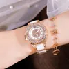 Armbandsur Luxury Crystal Dial Quartz Wrist Watch for Women Ceramic Strap Waterproof Japanese Movement Party Relogio Feminino 2023