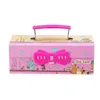 Kawaii 3 couches grande capacité porte-crayon école stylo Portable sac crayons pochette support de rangement boîte