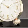 Relógios da mesa sala de estar pequena mesa retrô led digital nórdico relógio em casa miniaturas horloge de decoração luxo zy50tz