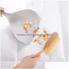 Brosses De Nettoyage De Poche Mini Brosse Et Pelle À Poussière Ensemble Balai Blanc Avec Manche En Bois Pour Table Bureau Canapé Drop Delivery Home Garden Ho Dha7H