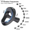Vibrator Cockring Penis Cock Ring on For Man Delay Ejaculation Couple Rings Penisring Adult Sex Toys for Men Male Masturbator L230518