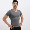 Men's Body Shapers Men Sauna Suit Heat Trapping Shapewear Sweat Body Shaper Vest Slimmer Belly Compression Thermal Top Fitness Workout Shirt 230519