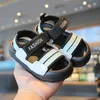 Jungen Sommerkinder Schuhe modlicht weiche Wohnungen Kleinkind Baby Girls Sandalen Kinder lässig Strand Kinder Sandalen AA230518