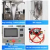 ZONESUN VFFS Liquid Bagger Ketchup Pasta Chili Sauce Pouches Packaging Filling and Sealing Machine Servo Rotor Pump ZS-FP220