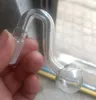 14mm maschio giunto bruciatore a nafta in vetro narghilè pipa in vetro Pyrex 30mm Big Ball per Dab Rigs Bong accessori