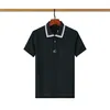 Hommes Polo Mode Polo Shirt De Luxe Italien Hommes T-Shirts À Manches Courtes Mode Casual Hommes D'été T-shirt taille M-3XL