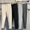 Men's Suits Trousers For Men Herringbone Men's Retro Autumn Tweed Pants Clothing Gentleman Suit 2023 S13