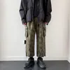 Męskie spodnie Foufurieux Pant 2023 Mass Men Cargo Casual Vintage Style Jogging Men's Trendy Oversize Loose Loose Spoders Y2K