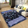 Yu-Gi-Oh Monster Card Anime Anime Rug Living Room Bedroom Sofa Doormat Decoration Kids Non-Slip Floor Mat T230519のための大きなカーペットラグ