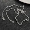 Ketten Großhandel Europäische Mode Frau Mädchen Party Geburtstag Hochzeit Geschenk Vintage Krone Tai Silber Kette Universal Halskette Für Anhänger