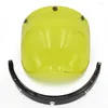 Motorcycle Helmets Bubble Visor Top Quality Open Face Helmet 4 Color Available Vintage Windshield Shield