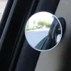 Interiörstillbehör HD vid vidvinkel justerbar bil bakvy konvex spegel Auto bakre fordon blind spot Rimless Mirrors