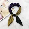 70*70cm moda ipek saten saç atıfı kadın mendil baskılı kadın kare kafa bandana küçük boyun susturucu peçe bayan kız g220513