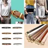 Other Fashion Accessories Belts 2Layer Leather Pin Buckle Belt Womens Luxury Design Vintage Dress Jeans Decorative Girdle Gothic Cas Dhzth