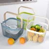 Bouteilles de stockage panier de vidange d'eau support de nettoyage de fruits et légumes égouttoir multi-usages organisateur d'articles divers pour la cuisine