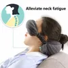 Oreiller Portable Voyage Masque Pour Les Yeux Cou Multi-fonction 2 En 1 Affaires Confortable Avion Bureau Sieste Oreillers