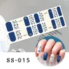 Nagelstickers Sanuxc Semi-permanente lijm Pools Volledige omslag voor kunstmanicure Stickers vrouwen
