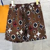 Klassiker Lyxmärke Sommarmode Shorts Herr Designer Board Short Snabbtorkande Tech Material Badkläder Utskrift Strandbyxor Simshorts Storlek M-3XL