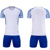 Löpuppsättningar Anpassade DIY -namn Kids Football Jerseys Suit Breattable Sport Short Sleeve Set Adult Soccer Jersey Team Training Sportwear Kits 230518