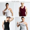 Herentanktops Tfetter heren ondergoed katoen tanktop mannen hoogwaardige bodybuilding singlet mouwloze slanke fit vest heren tanktops 230518