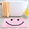 Neue Cartoon Teppich Matte TPR Anti-rutsch Tür Matte 50*80 cm Küche Pad Badezimmer Bad Teppiche tür Saugfähigen Lächeln Gesicht Nicht-Slip Matte T230519