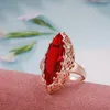Parringar Kinel Trend 585 Rose Gold Unique Women Daily Hollow Horse Eye Natural Zircon Fashion Wedding Party Jewelry Gift 230519