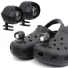 Headlights for Croc Shoes 2Pcs LED Shoes Lights for Clogs Waterproof Croc Lights Camping Accessories for Men Women Kids G0519