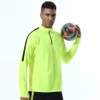 Camisetas al aire libre Camisa deportiva de manga larga Hombres Sudadera al aire libre Camisetas de fútbol Deportes Correr Ciclismo Chaquetas superiores Chándal de entrenamiento de fútbol 230518