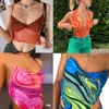 Damestanks Camis Zwart Corset Top Sexy Gotische kleding Spaghetti Riem Crop Tops Fashion High Street 90s Y2K Aesthetische Zomer Women Camisole Party 230518