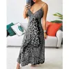 Vestidos casuais Mulheres sem costas de verão Vestido havaiano sem mangas elegante clube sexy maxi maxi manto femme roupas vestidos