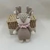 Sonagli Mobiles Crochet Baby Handmade Deer Elk Set Sonaglio Anello per la dentizione Giocattoli di peluche Bambole per dormire Regali per la doccia 230518