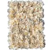 装飾的な花高品質ローズ人工花の壁パネル装飾背景結婚式のパーティーバースデーショップ