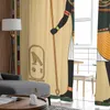 Tenda Antico Egitto Dea Tende trasparenti per camera da letto Home Living Room Decor Coffee El Drapes Voile Tulle Window