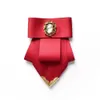 Neck Tie Wedding Banquet Party Collar Shirt Bow Men Ribbon Metal Head School Children Butterfly Necktie Groom Bowtie Accessory 230519