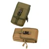 7 인치 휴대 전화 가방 야외 전술 허리 가방 벨트 냄새 내장 건축 허리 가방