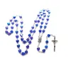 Colares pendentes Coldes de rosário de acrílico católico Jóias religiosas longas para mulheres Pendentes de gotas Drop Pingents Dhmf7