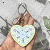 Porte-clés mignon coeur fleur papillon Animal porte-clés porte-clés pour femmes grand-mère cadeau nouvelle mode fille pendentif sac boîte bijoux