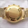 Mens watch watches high quality Automatic Mechanical Watch Two Tone Gold Stainless Steel Chronograph waterproof movement noctilucent wristwatches