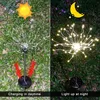 Lawn Lamps Waterproof Solar Garden Fireworkes Lamp Christmas Fairy Lights Stake Outdoor Paths Decoration LED Yard