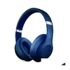 Kulaklık Kulaklıklar Kablosuz Bluetooth Cep Telefonu ST3.0 Stereo Katlanabilir Kulaklık Animasyonu Destek TF Bırak Teslimat Electr Dhokl