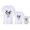 Família combinando roupas familiares correspondentes eid mubarak roupas de algodão da família pai filha e filho Ramadan camisetas do Ramadão Baby Hoodie G220519