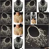 Collane con ciondolo Collana da donna da donna Elegante sposa Trendy Accessorio alla moda Regalo Gioielli Ragazza Light Chic Pearl Style Fashion Orna Dhbca